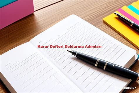 KARAR DEFTERİ. 