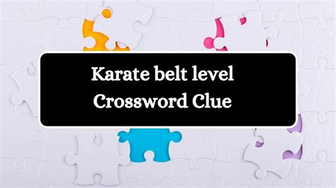 KARATE - All crossword clues, answers & synonyms