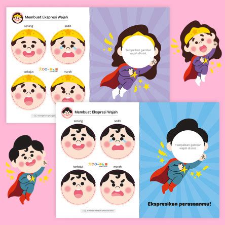 Kartu Ekspresi Emosi - Chai's Play - muktibox.com