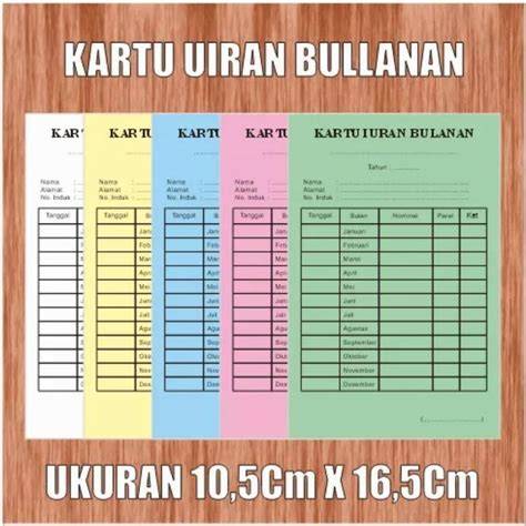 Kartu Iuran Bulanan RT 007/013 | PDF - Scribd - raincitystudios.com