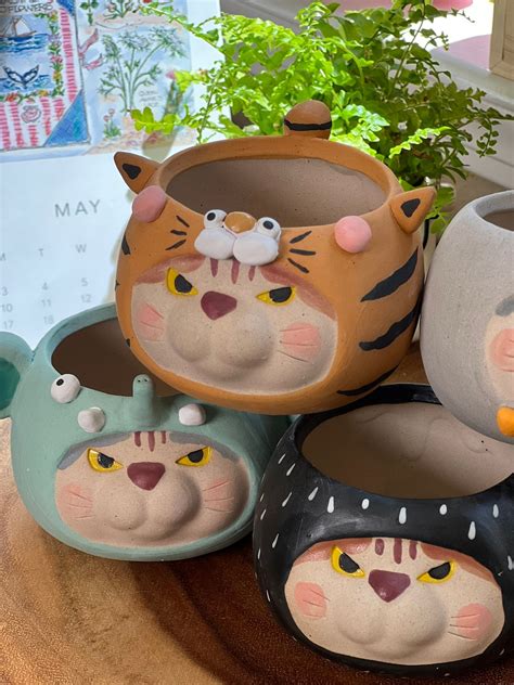 Kat and Cara Handmade Planters - muktibox.com