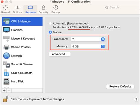 KB Parallels: Improve virtual machine performance on Mac