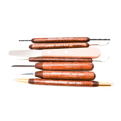 Kemper Pottery Tools For Clay Sculpting - muktibox.com
