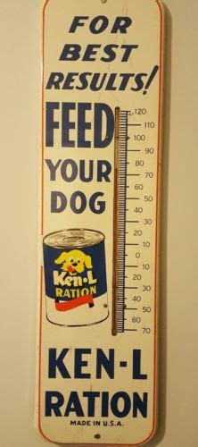 Ken-L-Ration Thermometer - Antique Advertising - muktibox.com