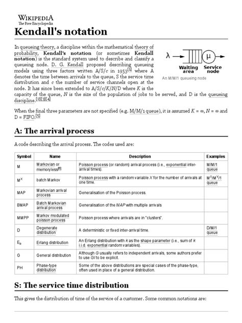 Kendall's notation - wintechmobiles.com