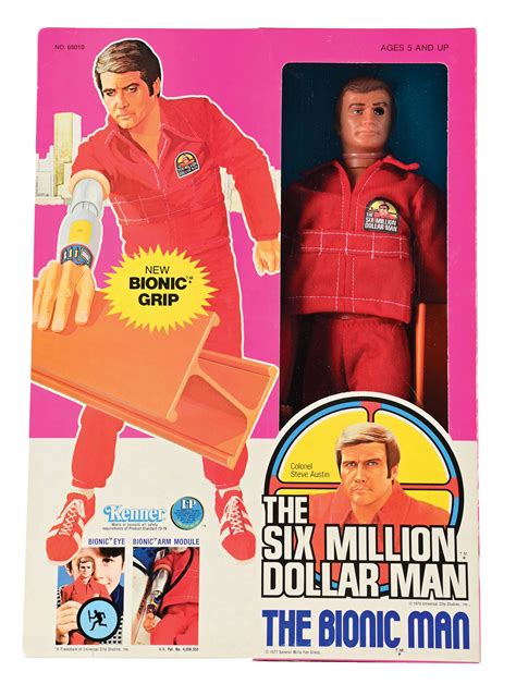 KENNER SIX MILLION DOLLAR MAN & BIONIC WOMAN …