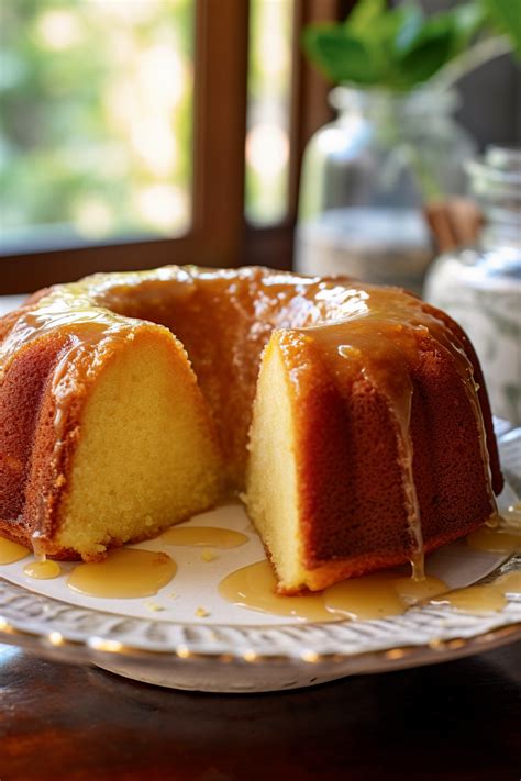 KENTUCKY BUTTER CAKE WITH RUM SAUCE RECIPES