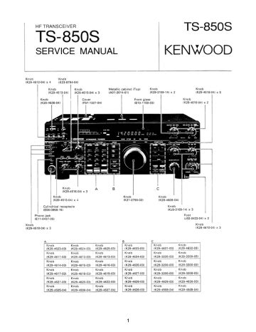 KENWOOD TS-850 User Manual