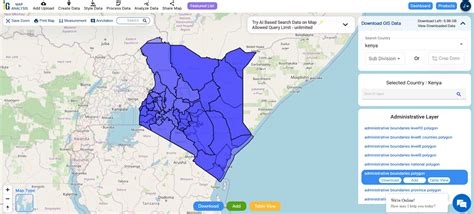 Kenya GIS Data - World Resources Institute - wintechmobiles.com
