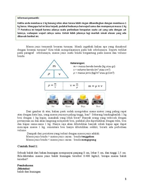 Kerapatan Zat (Massa Jenis) - ELPEDIA - wintechmobiles.com
