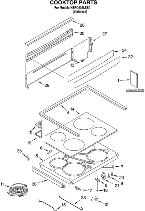 KERC608LSS0 KitchenAid Range Parts & Repair Help PartSelect