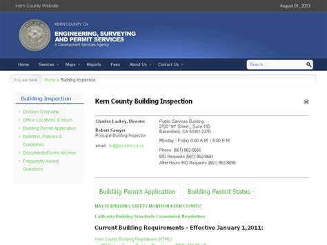 KERN COUNTY Engineering, Surveying and Permit Services …