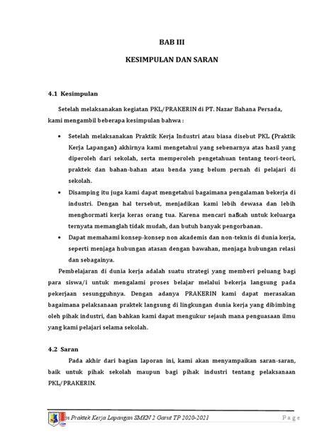 KESIMPULAN DAN SARAN - UNG - raincitystudios.com
