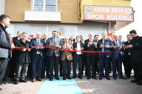 KESOB ERVA Spor Kulübü açıldıs