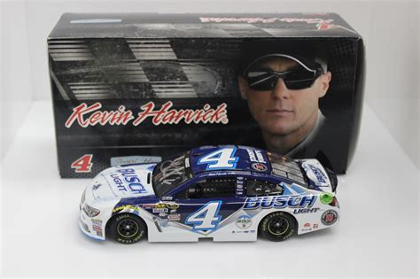 KEVIN HARVICK 2016 AUTOGRAPHED #4 BUSCH FISHING …