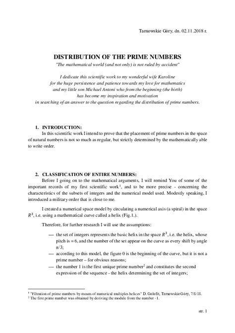 Key Concepts in Distribution of Prime Numbers - wintechmobiles.com