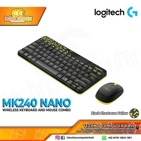 KEYBOARD MOUSE Logitech Wireless MK240 Black - Shopee … - raincitystudios.com