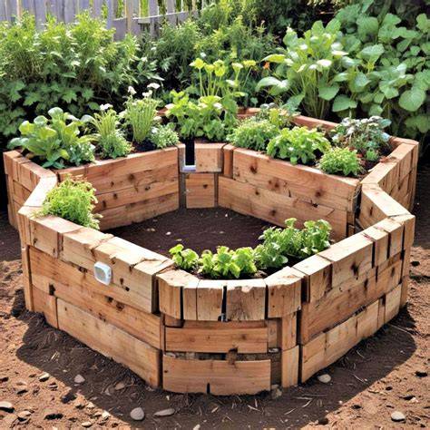 keyhole garden bed | Sow & Dipity - raincitystudios.com
