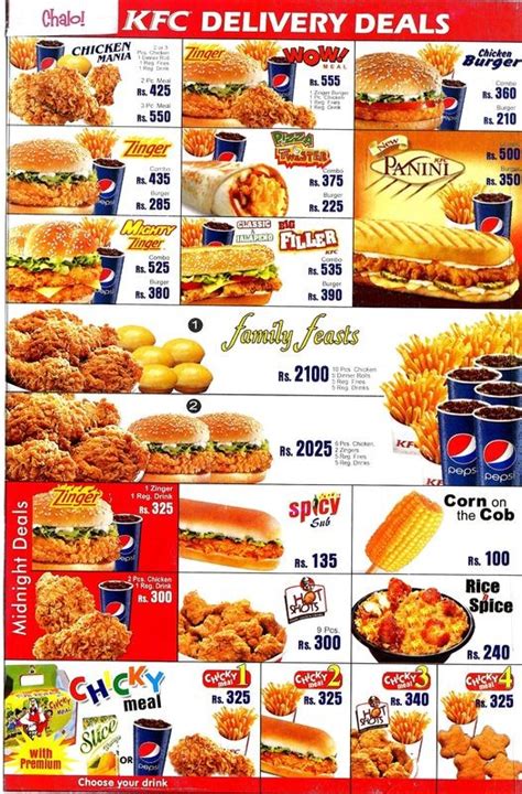 KFC - Location, Menu, Reviews, Contact Number - Pakistan