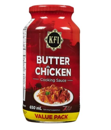 KFI - Butter Chicken Cooking Sauce - pricesmartfoods.com