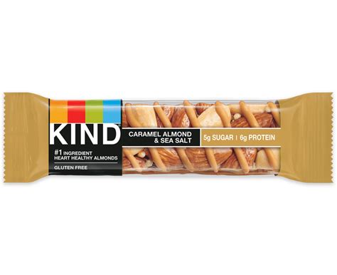 KIND Bars, Gluten Free Snack Bars, Caramel Almond & Sea Salt, 24 Bars