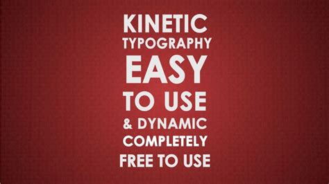 Kinetic Typography Template Free Download - CapCut - muktibox.com