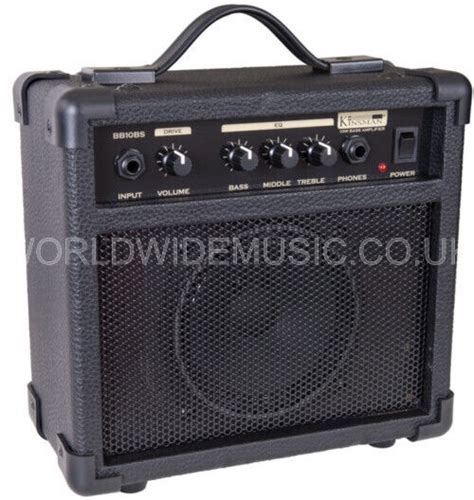 KINSMAN 10W BB10BS Combo Bass Guitar Amplifier - eBay