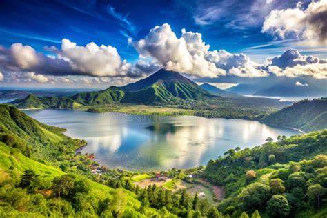 Kintamani Batur Volcano And Lake View - Bali Comeback - raincitystudios.com
