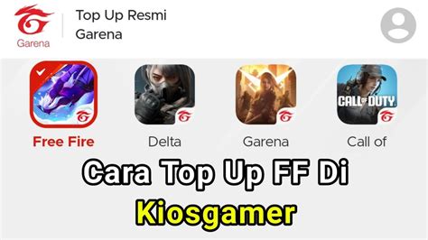 KIOSGAMER TOP UP FF error saat membaca APK & build mod ringan seputar proses jadi agen cara suguhkan tips transaksi aman data grafis lebih halus pembayaran simpel dan cepat meja gaple KiuKiu 99 image 1