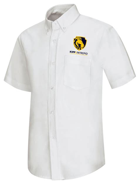 KIPP Intrepid Short Sleeve Button Down Fine Custom Design