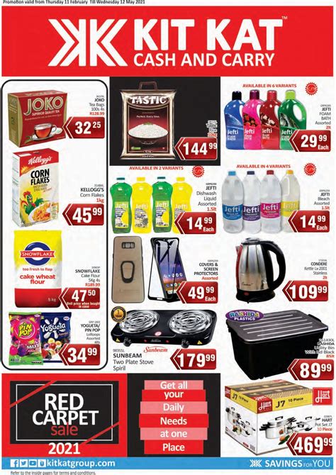 KIT KAT Cash & Carry Mamelodi specials April 2024 catalogue