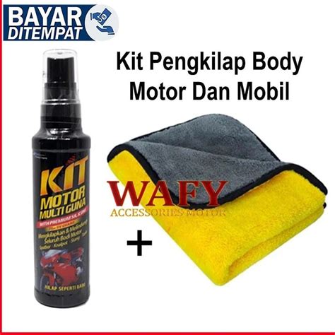 kit semprot (pengkilap body motor) Car Kain - raincitystudios.com