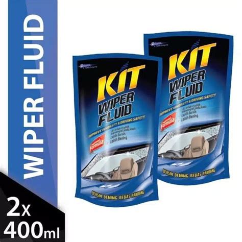 Kit Wiper Fluid Pouch 400 ML paket isi 2 Pcs 12181 - raincitystudios.com