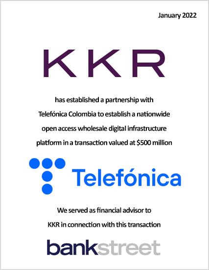 KKR and Telefónica to Create Colombia’s First Nationwide Open Access ...