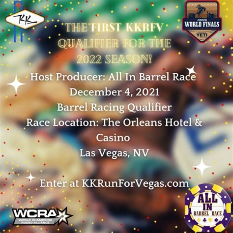 KKRFV Las Vegas (All In Barrel Race), Barrels