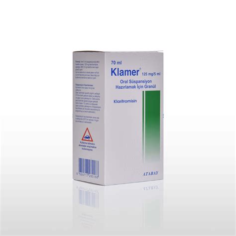 KLAMER 125 MG 70 ML SÜSPANSİYON için KLAMER nedir ve ne için kullanılır, nasıl kullanılır, olası yan etkileri nelerdir gibi soruları yanıtlayan KLAMER kullanma talimatını yukarıda PDF olarak görüntüleyebilirsiniz.