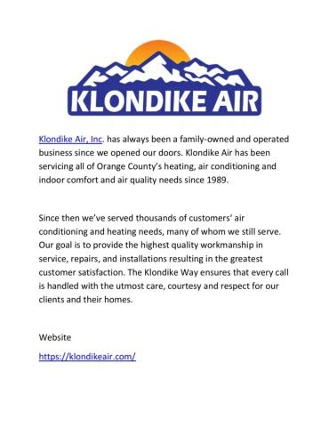 KLONDIKE AIR, INC. LinkedIn