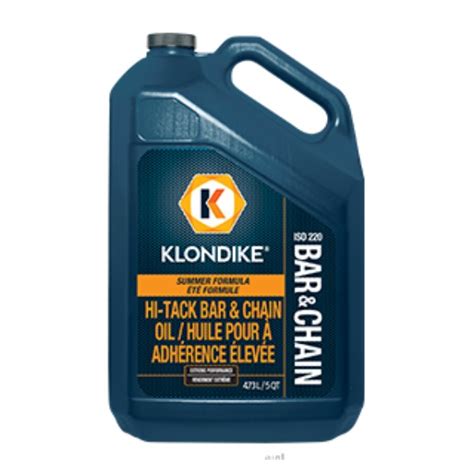 KLONDIKE Hi-Tack Bar & Chain Oil is a... - Northern Metalic