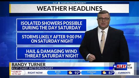 KLST Evening Forecast: Friday April 14th - YouTube