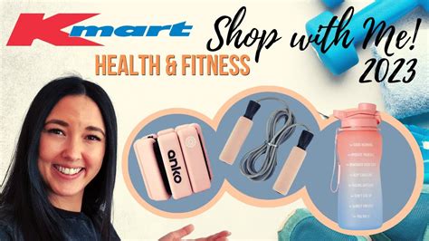 KMART Shop with Me Health & Fitness 2024 - YouTube