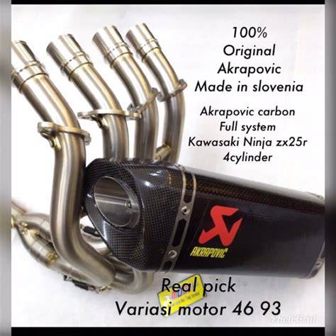Knalpot Akrapovic di Indonesia - OLX Murah Dengan Harga Terbaik - raincitystudios.com
