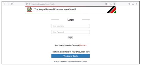 KNEC CBA Portal - Login Online Registration - flatprofile