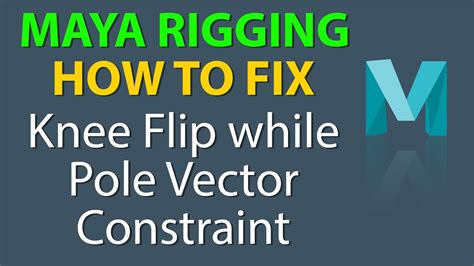 Knee Joint moving while applying Pole Vector constraint - Maya Rigging ... - muktibox.com