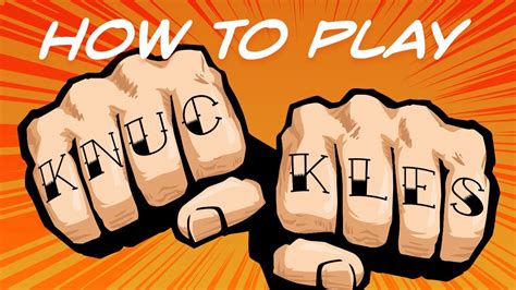 KNUCKLES Card Game Rules and Gameplay YouTube