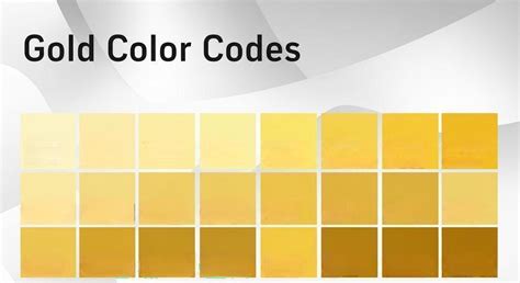 Kode warna emas - warna emas RGB - RT - wintechmobiles.com