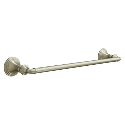 KOHLER Devonshire 18-in Vibrant Brushed Nickel Single Towel Bar