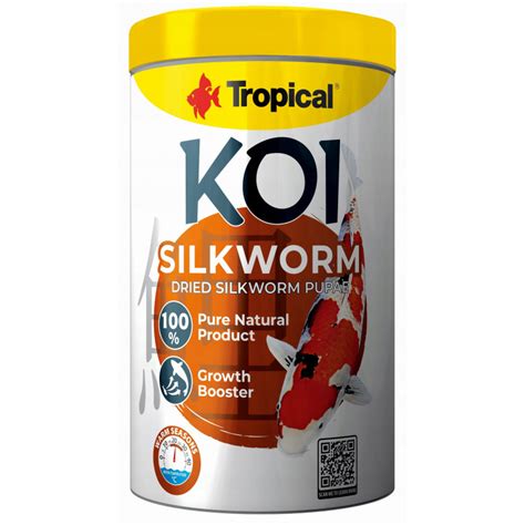 KOI SILKWORM&ASTAXANTHIN SIZE L 5L / 1,5kg - Amazon