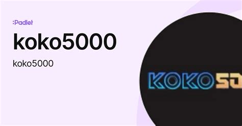 KOKO5000 KOKO5000 - KOKO5000