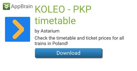 KOLEO PKP timetable APK Download for Android 