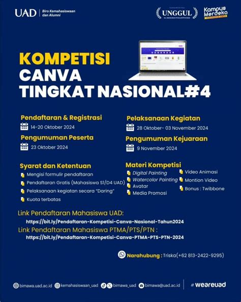 Kompetisi Canva Tingkat Nasional #4 - Program Studi … - muktibox.com